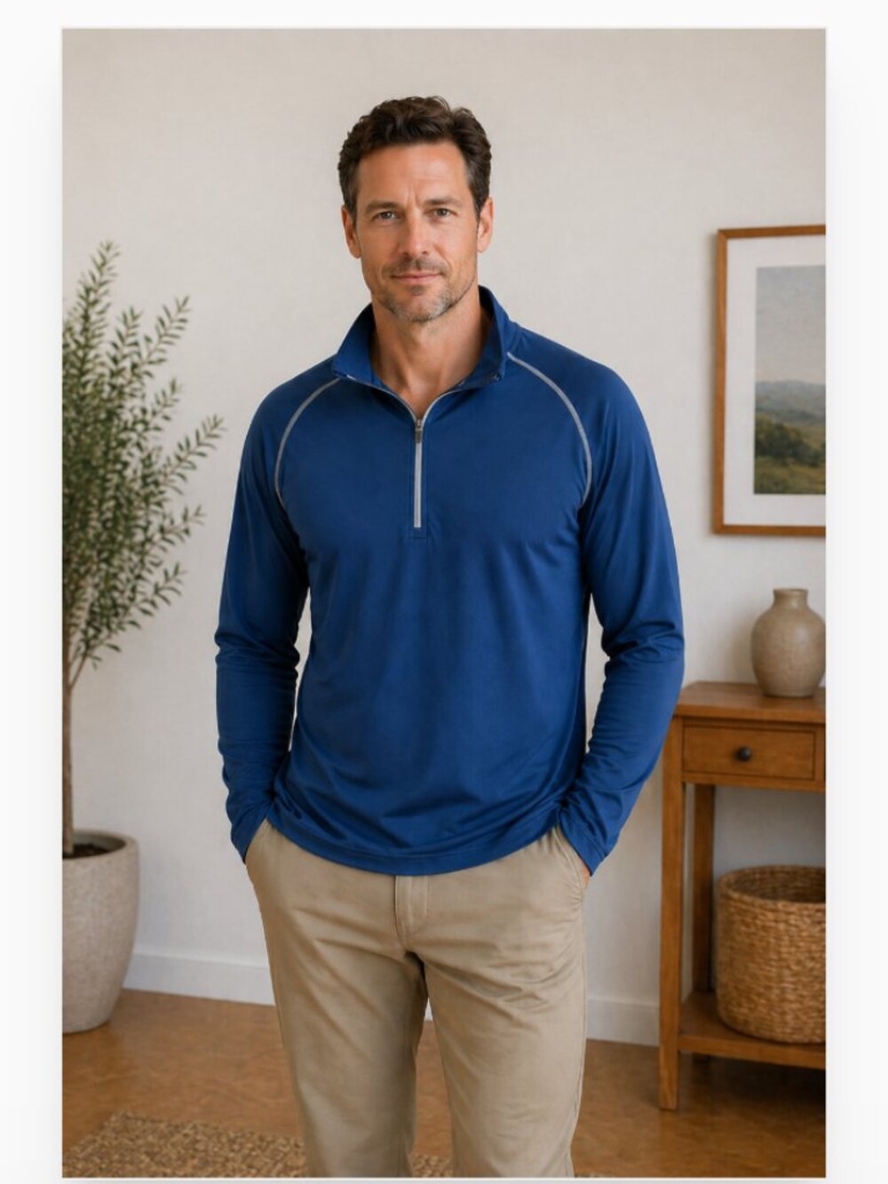 Cloudveil mens 1/4 zip Size XXL EUC